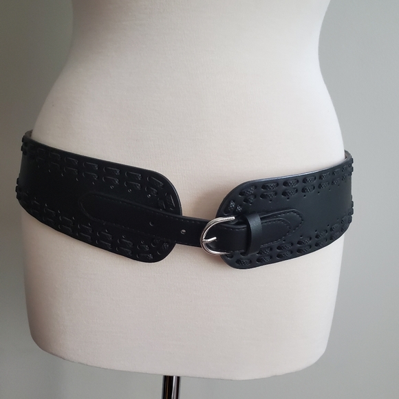 INC INTERNATIONAL CONCEPTS LACED STRETCH WAIST BELT - Picture 2 of 8